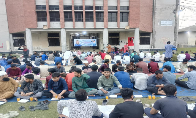 ১৭ বছর পর ছাত্রদলের দোয়া মাহফিল